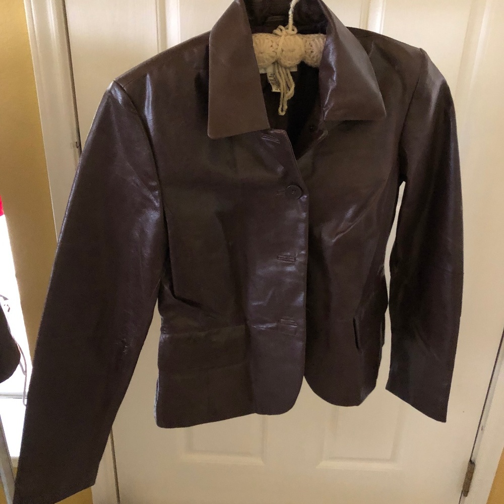 leather motorcyle jacket